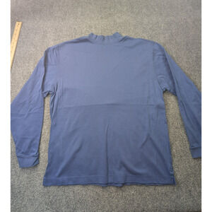 Callaway Golf Pullover Mens‎ Large Blue Long Sleeve Mock Neck Performance Shirt